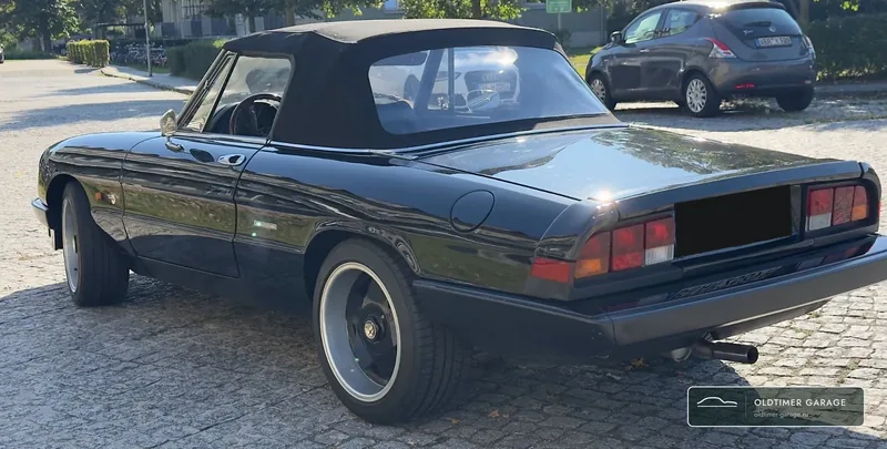 Alfa Romeo Spider, вид сзади