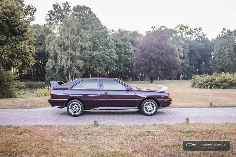 Audi quattro, вид сбоку