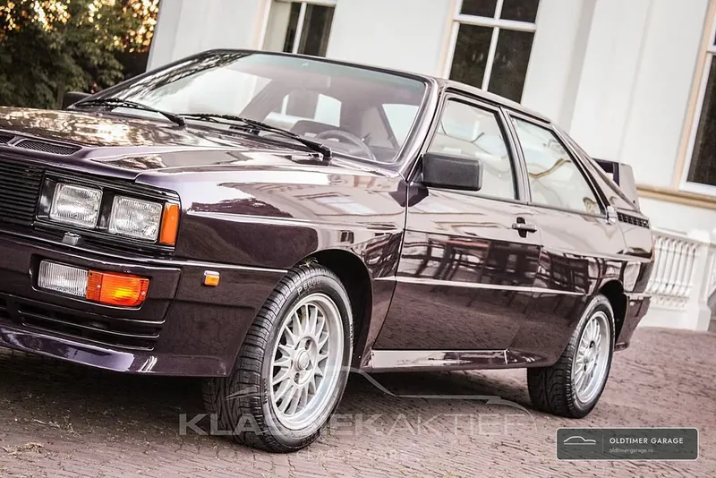 Audi quattro, вид спереди сбоку