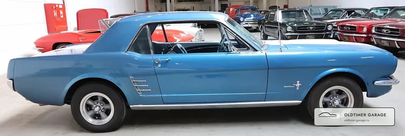 Ford Mustang 1966, вид сбоку справа