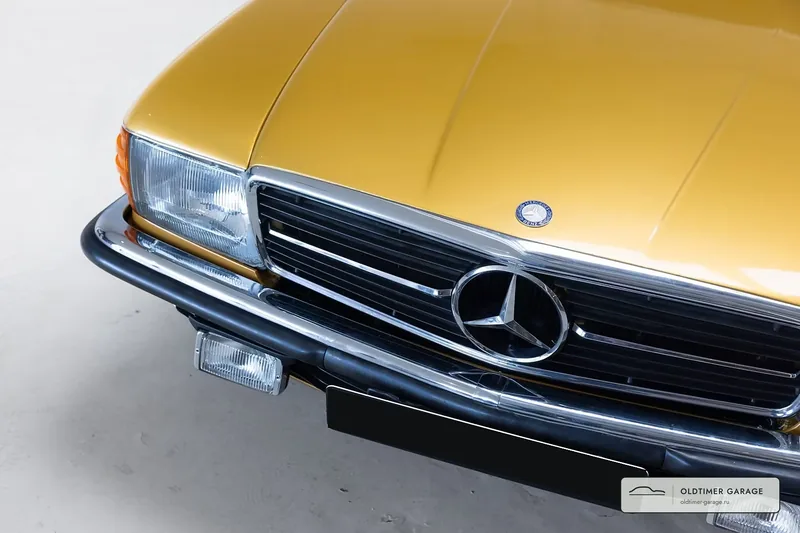 Решётка радиатора и фары Mercedes-Benz 350 SLC