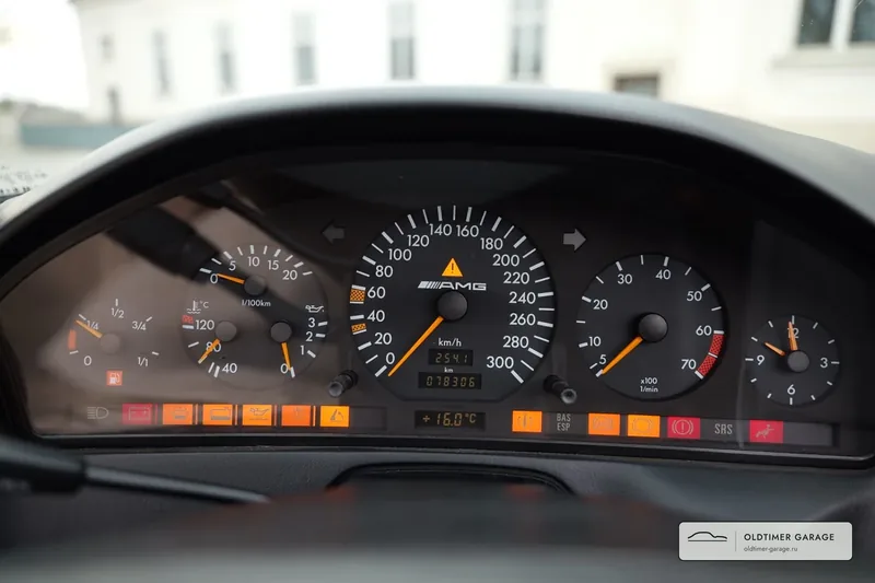 Приборы AMG, пробег 78 306 км